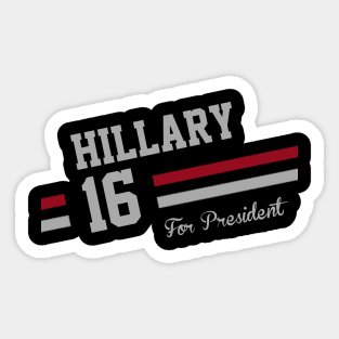 Hillary Clinton 2016 Sticker